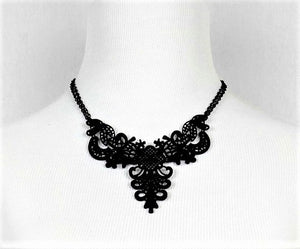 Cut-Out Metalwork Necklace