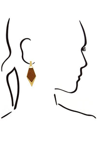 Wooded Earrings